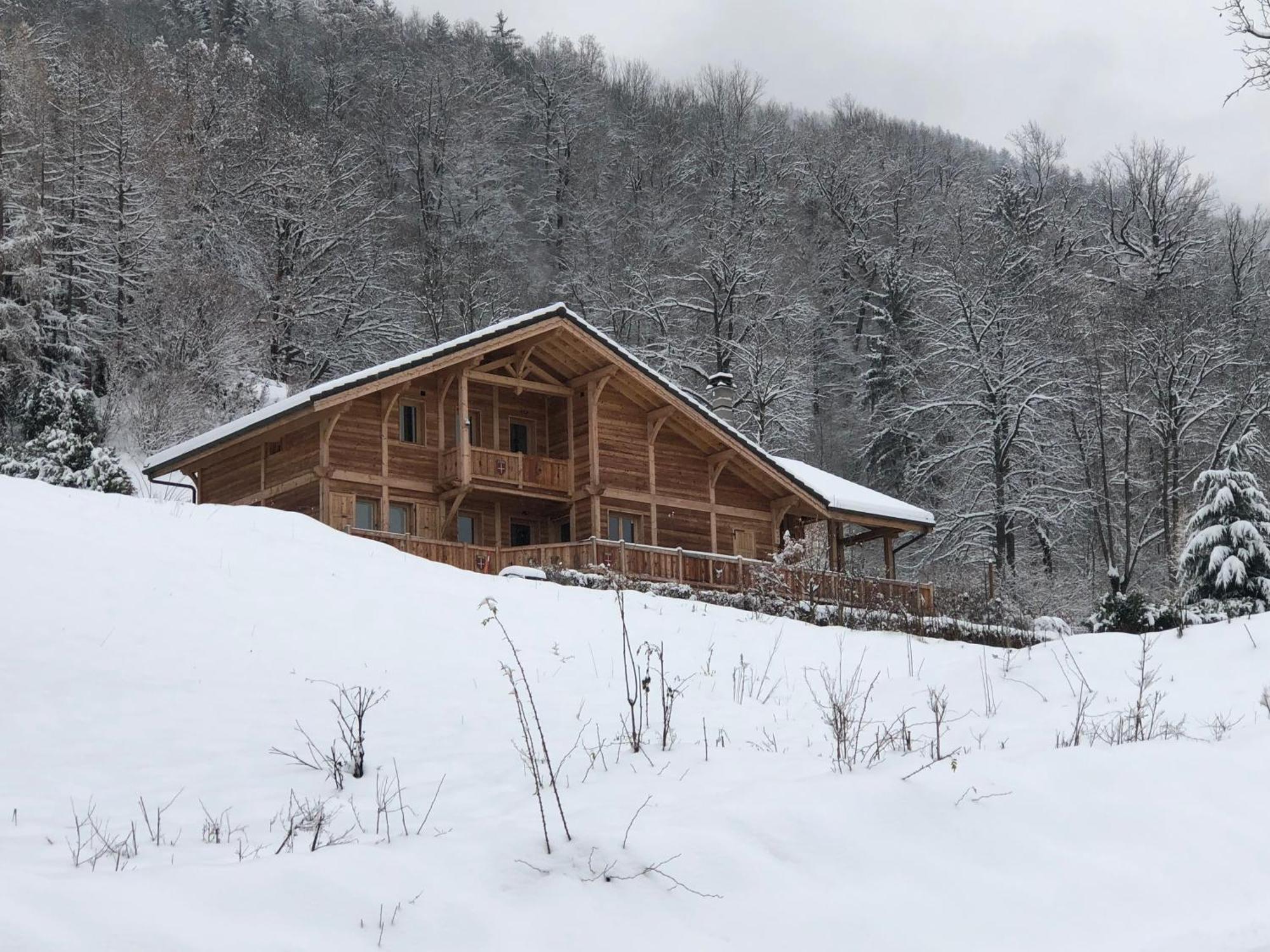 Chalet Savoyard D'Exception Avec Piscine Chauffee Villa Bourg-Saint-Maurice Exterior photo